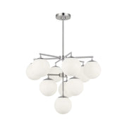 Generation GLC18010 Nube 10-lt 26" Chandelier - Brushed Nickel