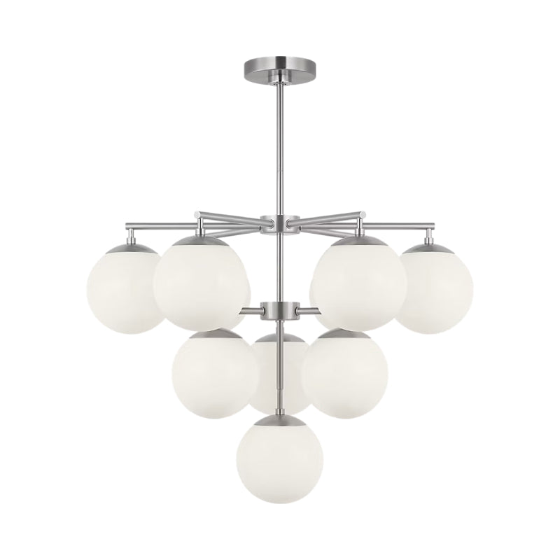 Generation GLC18010 Nube 10-lt 26" Chandelier - Brushed Nickel