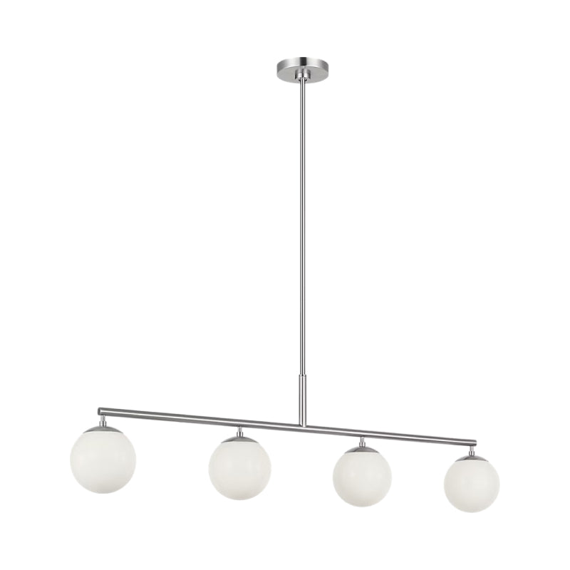 Generation GLC1814E Nube 4-lt 48" LED Chandelier - Brushed Nickel