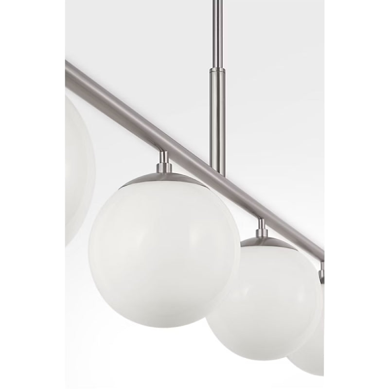 Generation GLC1814 Nube 4-lt 48" Linear Chandelier - Brushed Nickel