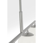Generation GLC1814 Nube 4-lt 48" Linear Chandelier - Brushed Nickel