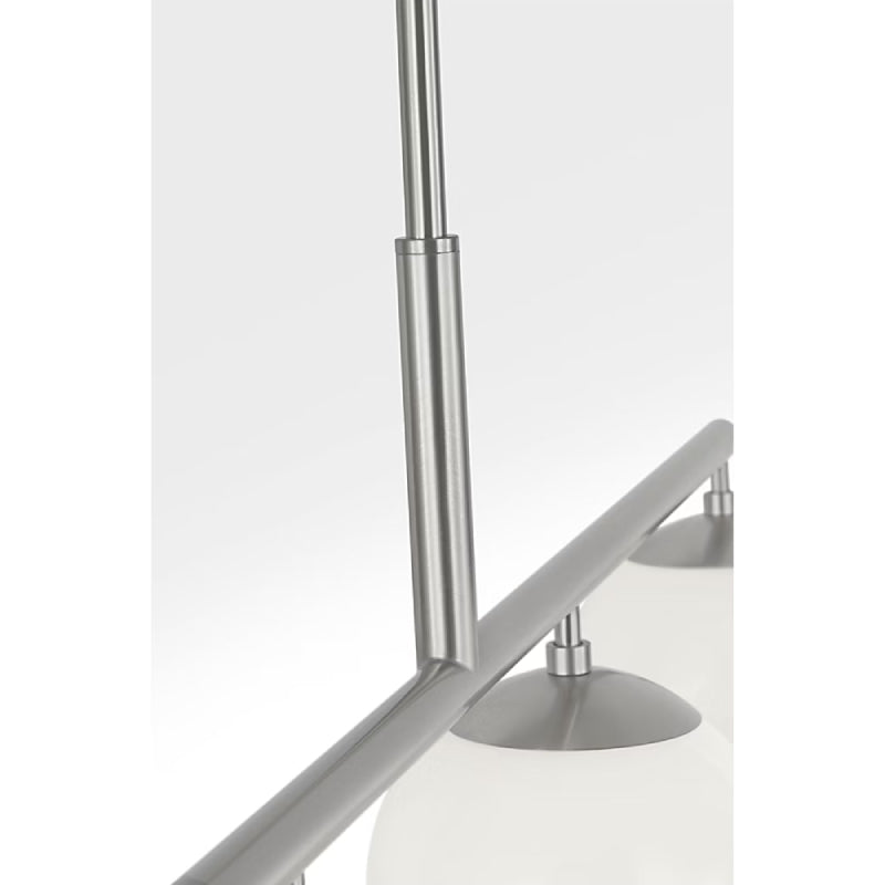 Generation GLC1814 Nube 4-lt 48" Linear Chandelier - Brushed Nickel