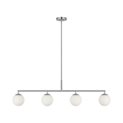 Generation GLC1814 Nube 4-lt 48" Linear Chandelier - Brushed Nickel