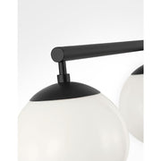 Generation GLC1814E Nube 4-lt 48" LED Chandelier - Midnight Black