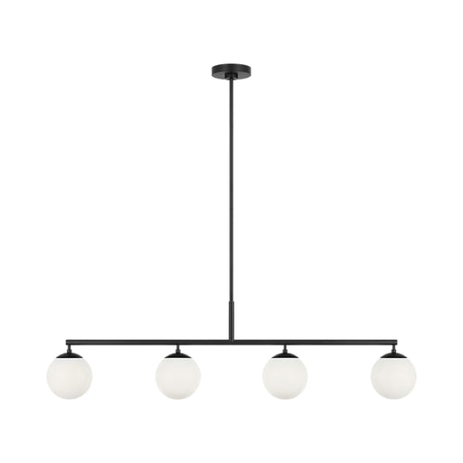 Generation GLC1814 Nube 4-lt 48" Linear Chandelier - Midnight Black
