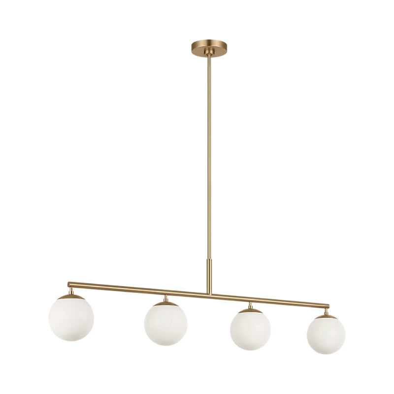 Generation GLC1814E Nube 4-lt 48" LED Chandelier - Satin Brass