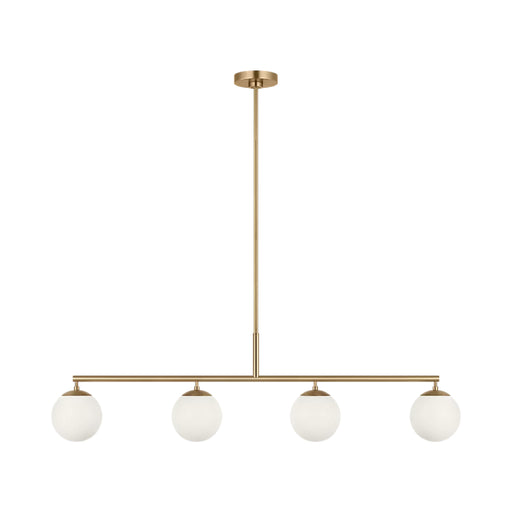 Generation GLC1814E Nube 4-lt 48" LED Chandelier - Satin Brass