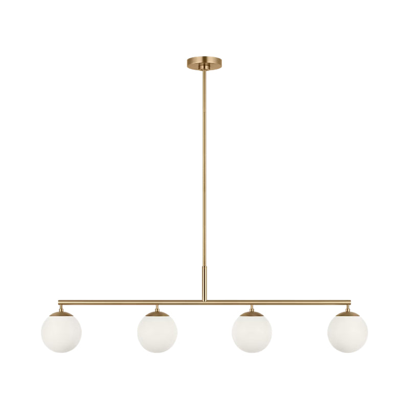 Generation GLC1814 Nube 4-lt 48" Linear Chandelier - Satin Brass