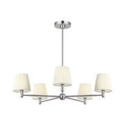 Generation GLC1865 Vilera 5-lt 33" Chandelier - Brushed Nickel
