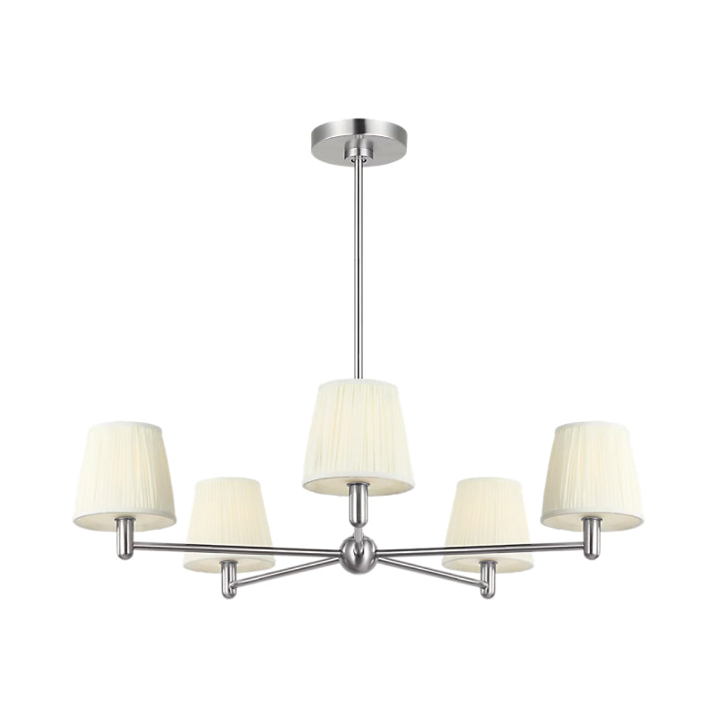 Generation GLC1865 Vilera 5-lt 33" Chandelier - Brushed Nickel