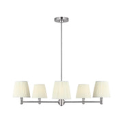 Generation GLC1865 Vilera 5-lt 33" Chandelier - Brushed Nickel