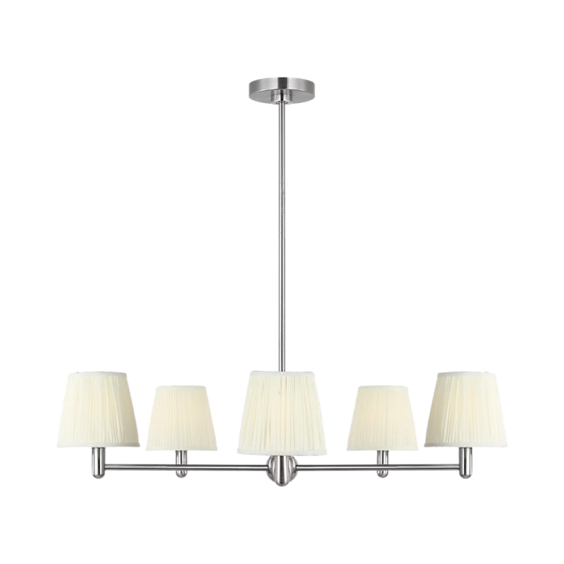 Generation GLC1865 Vilera 5-lt 33" Chandelier - Brushed Nickel