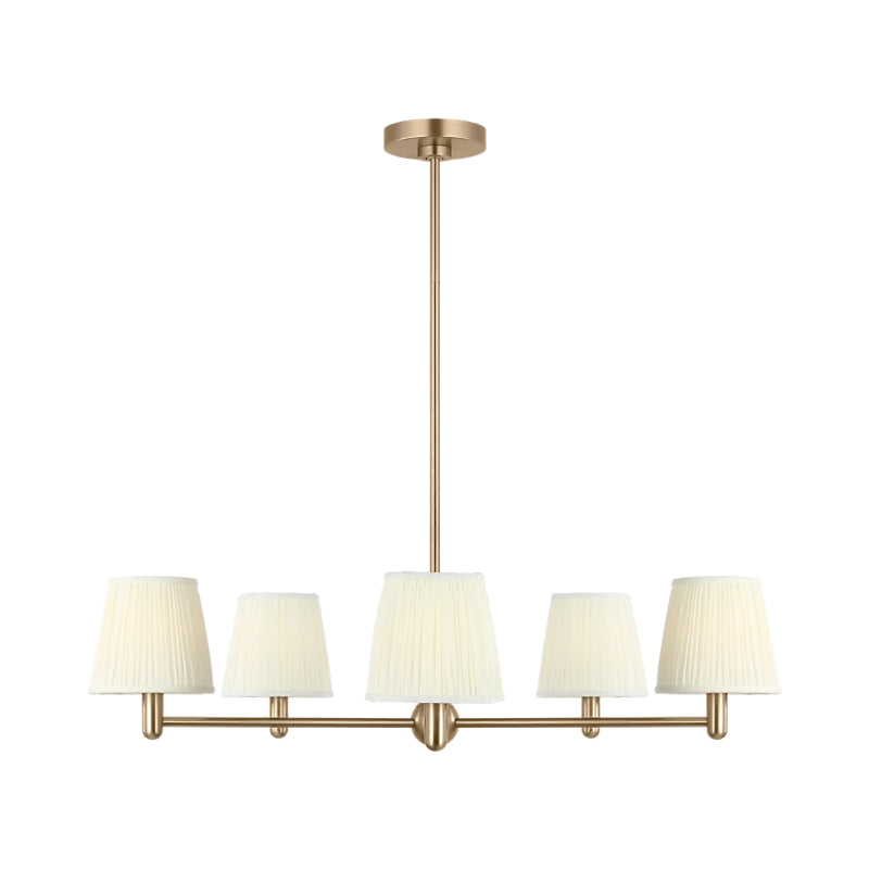 Generation GLC1865 Vilera 5-lt 33" Chandelier - Satin Brass