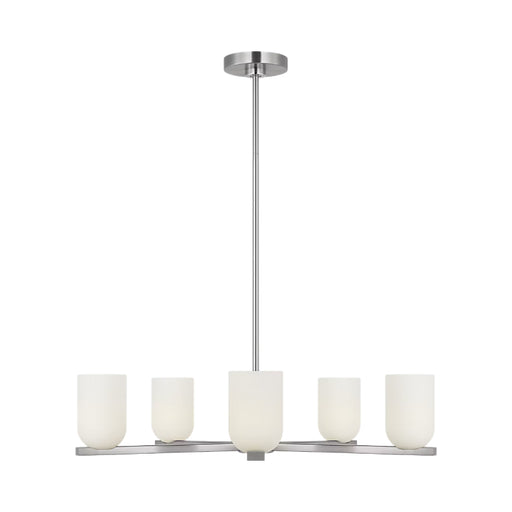 Generation GLC1935E Neblina 5-lt 28" LED Chandelier - Brushed Nickel