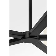 Generation GLC1935 Neblina 5-lt 28" Chandelier - Midnight Black