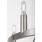 Generation GLC2016E Mirla 6-lt 28" LED Chandelier - Brushed Nickel