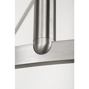 Generation GLC2016E Mirla 6-lt 28" LED Chandelier - Brushed Nickel