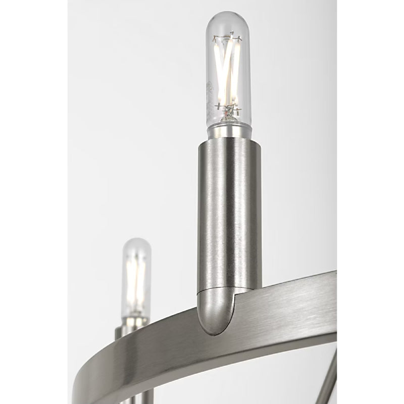 Generation GLC2016 Mirla 6-lt 28" Chandelier - Brushed Nickel