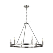 Generation GLC2016 Mirla 6-lt 28" Chandelier - Brushed Nickel