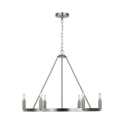 Generation GLC2016 Mirla 6-lt 28" Chandelier - Brushed Nickel