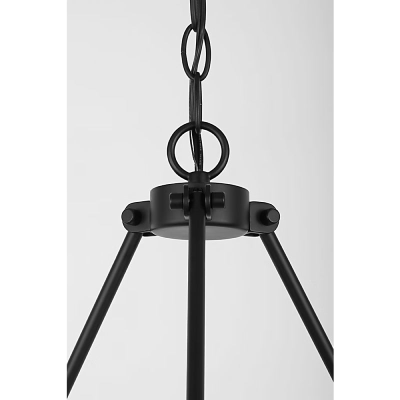 Generation GLC2016 Mirla 6-lt 28" Chandelier - Midnight Black