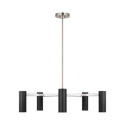 Generation GLC2055 Zentro 5-lt 29" Chandelier - Brushed Nickel
