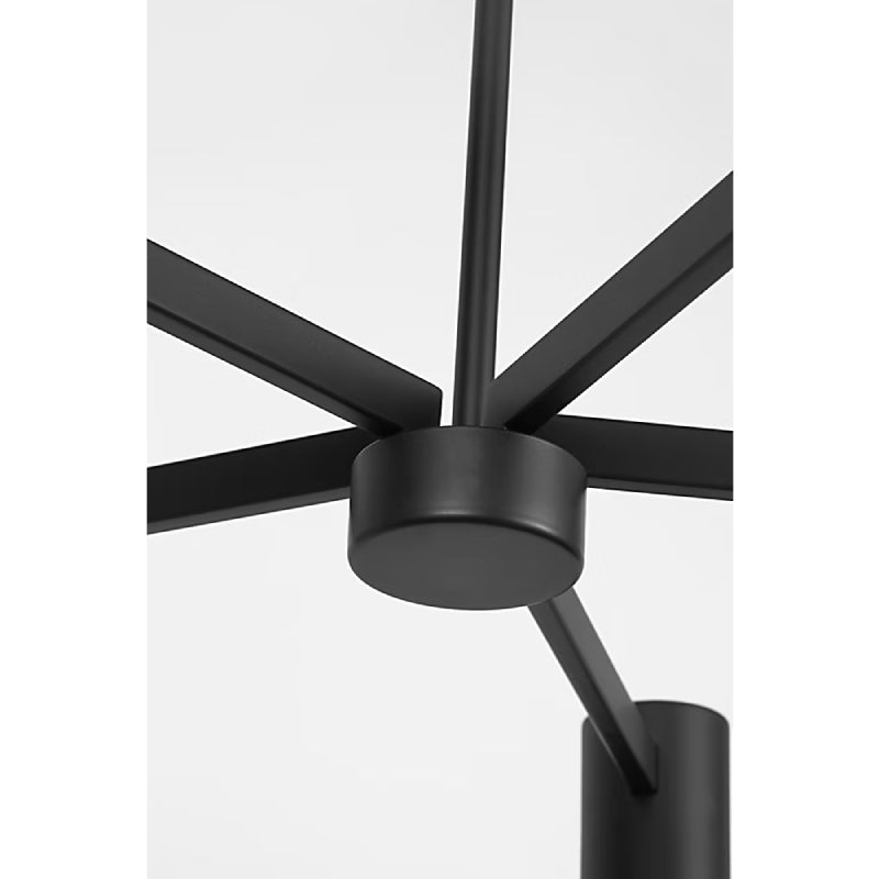 Generation GLC2055E Zentro 5-lt 29" LED Chandelier - Midnight Black