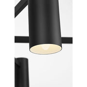 Generation GLC2055 Zentro 5-lt 29" Chandelier - Midnight Black