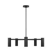 Generation GLC2055 Zentro 5-lt 29" Chandelier - Midnight Black