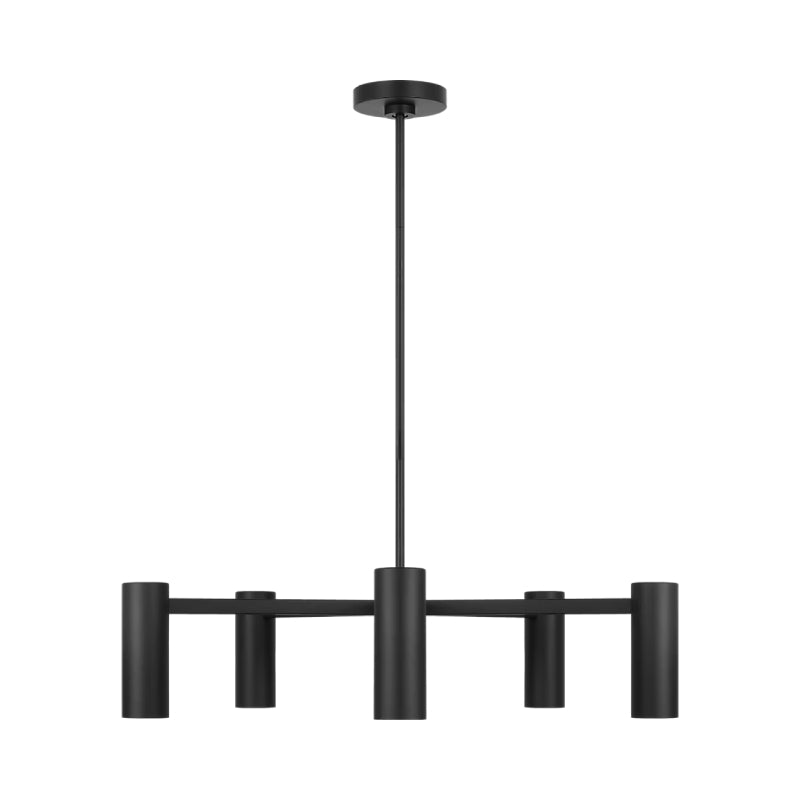 Generation GLC2055 Zentro 5-lt 29" Chandelier - Midnight Black