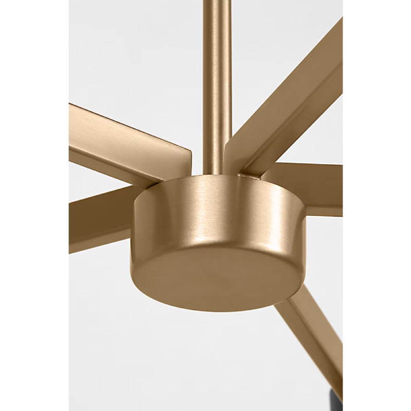 Generation GLC2055 Zentro 5-lt 29" Chandelier - Satin Brass