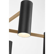 Generation GLC2055 Zentro 5-lt 29" Chandelier - Satin Brass