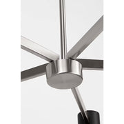 Generation GLC2068E Zentro 8-lt 36" LED Chandelier - Brushed Nickel