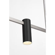 Generation GLC2074E Zentro 4-lt 48" LED Chandelier - Brushed Nickel