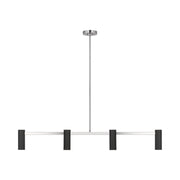 Generation GLC2074E Zentro 4-lt 48" LED Chandelier - Brushed Nickel