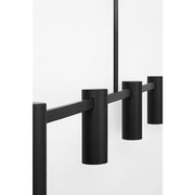 Generation GLC2074E Zentro 4-lt 48" LED Chandelier - Midnight Black