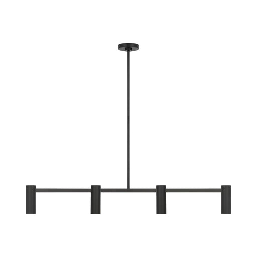 Generation GLC2074 Zentro 4-lt 48" Linear Chandelier - Midnight Black