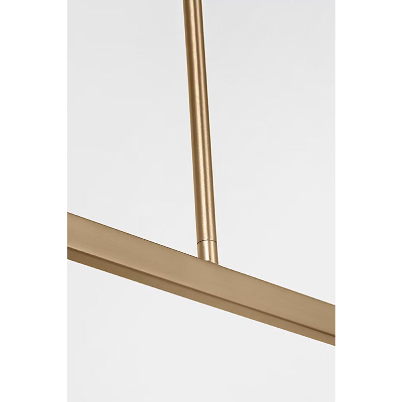 Generation GLC2074 Zentro 4-lt 48" Linear Chandelier - Satin Brass