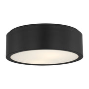 Generation GLF1032 Albee 2-lt 13" Flush Mount - Midnight Black