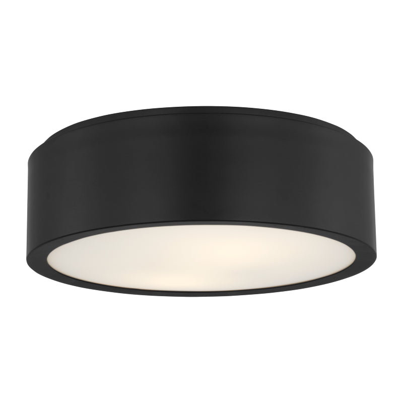 Generation GLF1032 Albee 2-lt 13" Flush Mount - Midnight Black