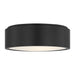Generation GLF1032 Albee 2-lt 13" Flush Mount - Midnight Black