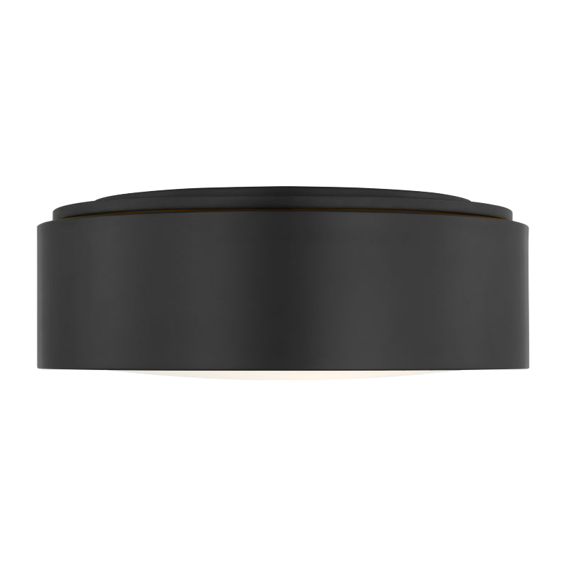 Generation GLF1032 Albee 2-lt 13" Flush Mount - Midnight Black