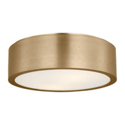 Generation GLF1032 Albee 2-lt 13" Flush Mount - Satin Brass