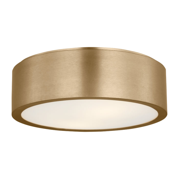 Generation GLF1032 Albee 2-lt 13" Flush Mount - Satin Brass