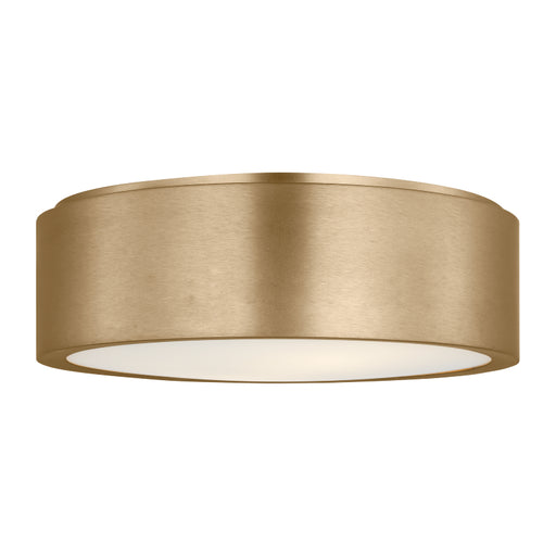 Generation GLF1032 Albee 2-lt 13" Flush Mount - Satin Brass
