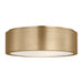 Generation GLF1032 Albee 2-lt 13" Flush Mount - Satin Brass