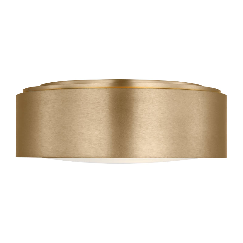 Generation GLF1032 Albee 2-lt 13" Flush Mount - Satin Brass