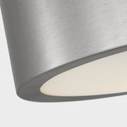Generation GLF1041 Albee 1-lt 10" Flush Mount - Brushed Nickel
