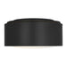 Generation GLF1041 Albee 1-lt 10" Flush Mount - Midnight Black