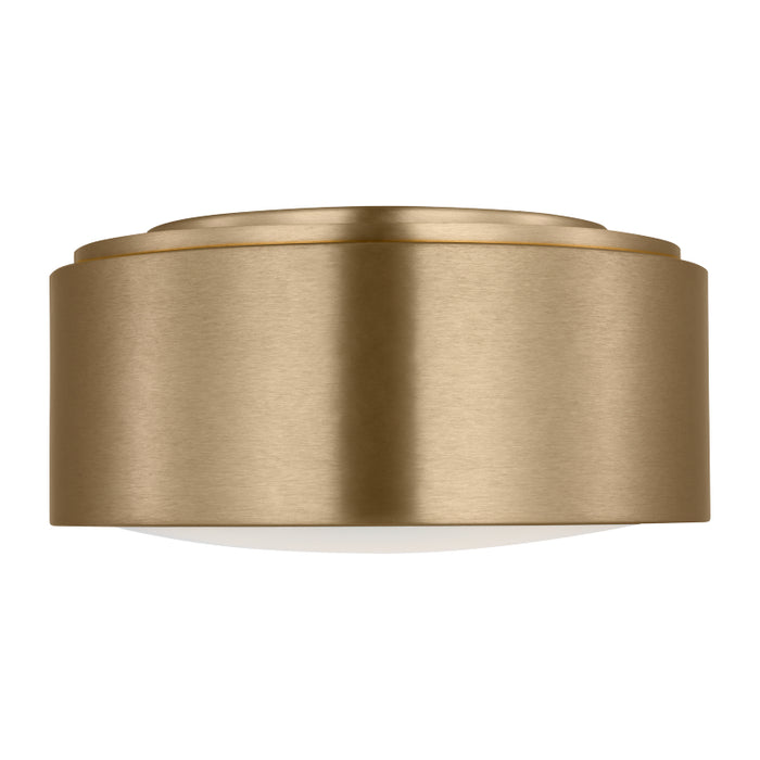 Generation GLF1041 Albee 1-lt 10" Flush Mount - Satin Brass